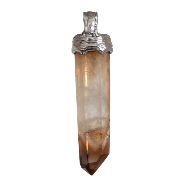 Sterling Silver Citrine Point Pendant - Image 3