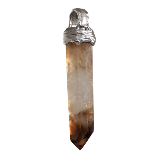 Sterling Silver Citrine Point Pendant - Image 2