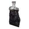 Pendentif Argent Sterling Tourmaline Noire Brute – Image 4