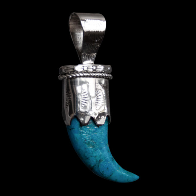 Pendentif Griffe d'Ours Turquoise – Image 5