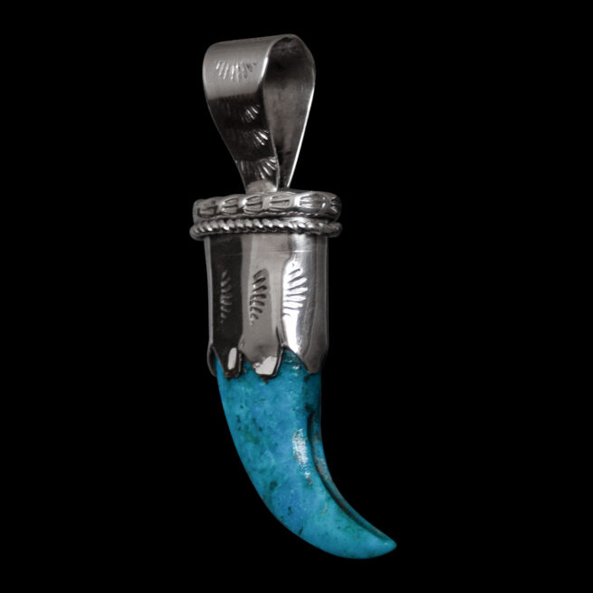 Pendentif Griffe d'Ours Turquoise – Image 4