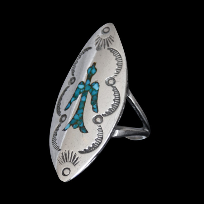 Vintage Peyote Bird Ring – Image 2
