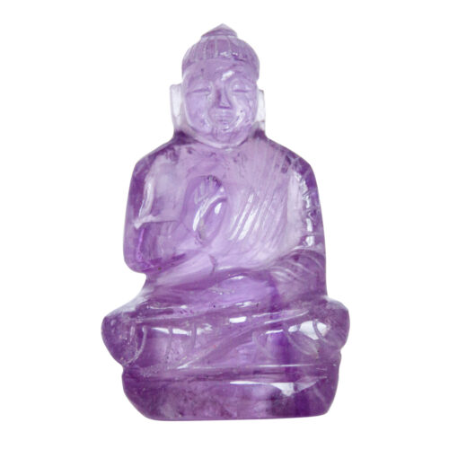 Amethyst Buddha Carving