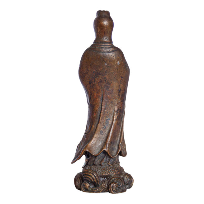 Statuette Laiton Déesse Guanyin – Image 4