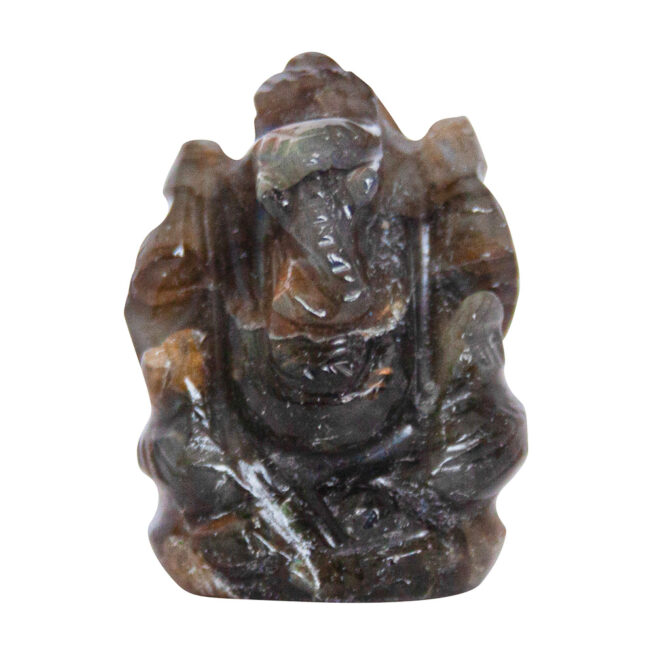 Labradorite Ganesh Carving