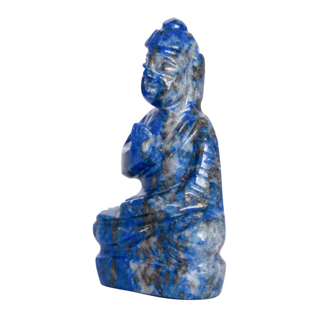 Lapis Lazuli Buddha Carving - Image 3