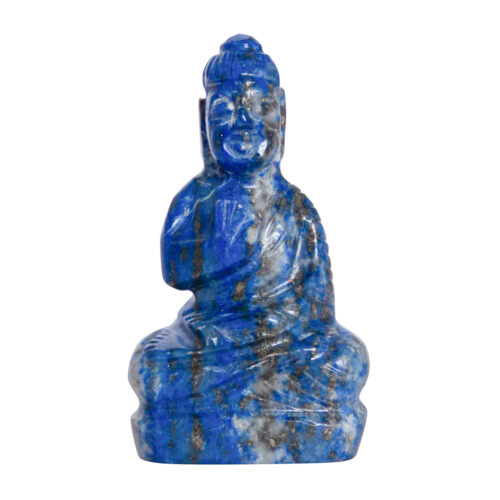 Lapis Lazuli Buddha Carving