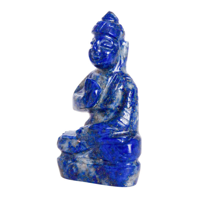 Lapis Lazuli Buddha Statue - Image 3