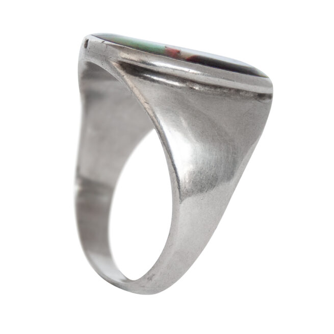 Linda Eustace Zuni Signet Ring - Image 5