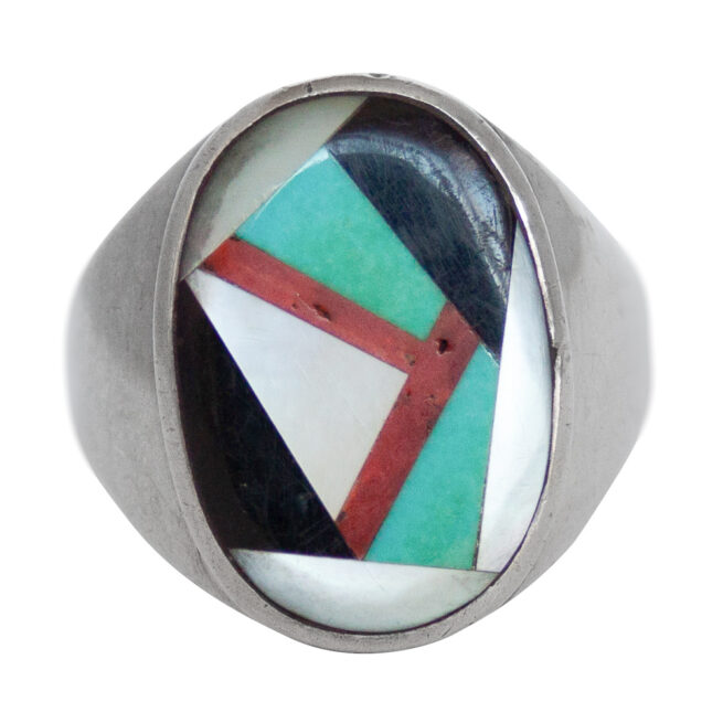 Linda Eustace Zuni Signet Ring