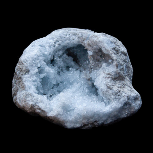 Pale Blue Madagascan Celestite Geode