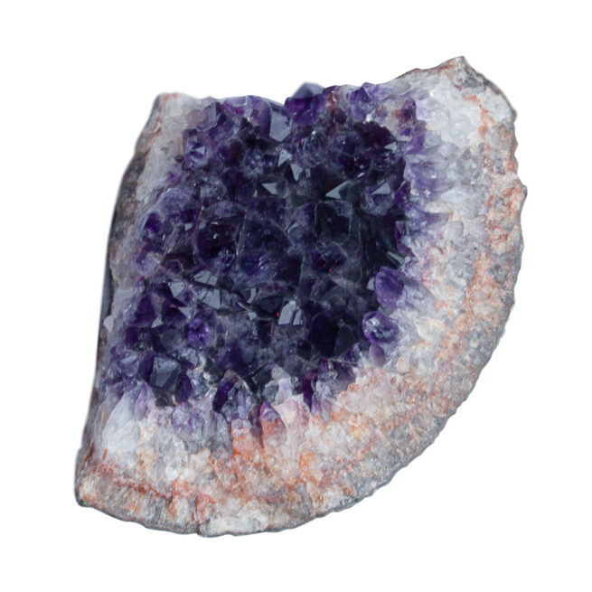 Semi-Circular Brazilian Amethyst Cluster