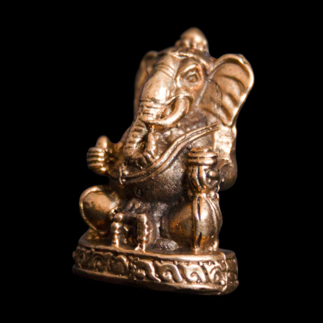 Small Lord Ganesh Brass Statue - Image 3