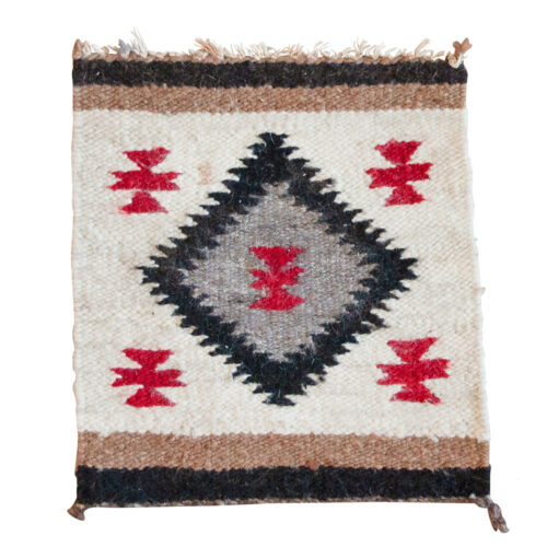 Vintage Navajo Placemat Diamond Design