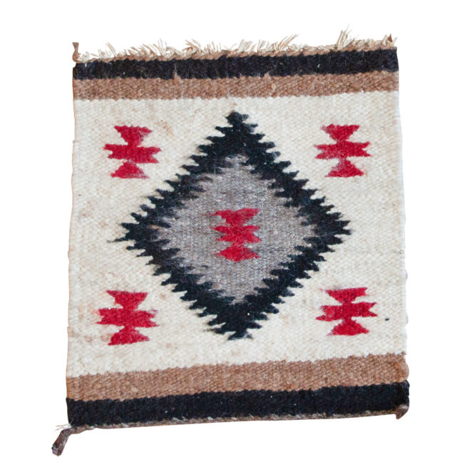 Vintage Navajo Placemat Diamond Design - Image 2