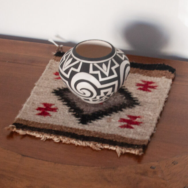 Vintage Navajo Placemat Diamond Design