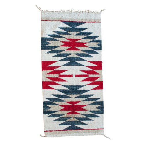 Vintage Navajo Weaving Double Sioux Star