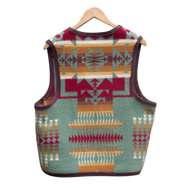 Vintage Sage Pendleton Gilet - Image 2