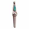 9K Gold Smoky Quartz Opal Pendant - Image 2