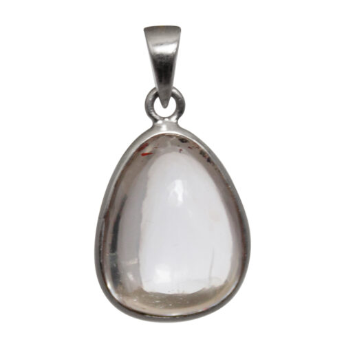 Clear Super Seven Silver Pendant