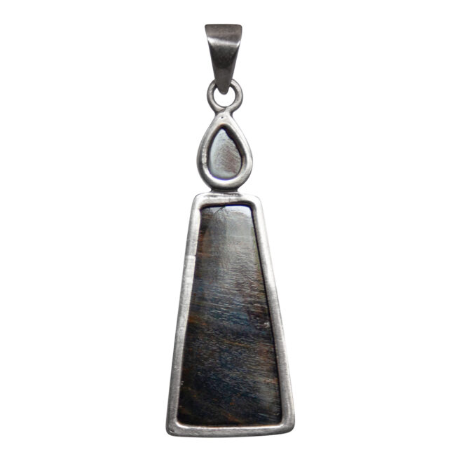 Pietersite Blue Opal Pendant - Image 4