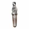 Pendentif Quartz Fumé Spirale Argent – Image 4