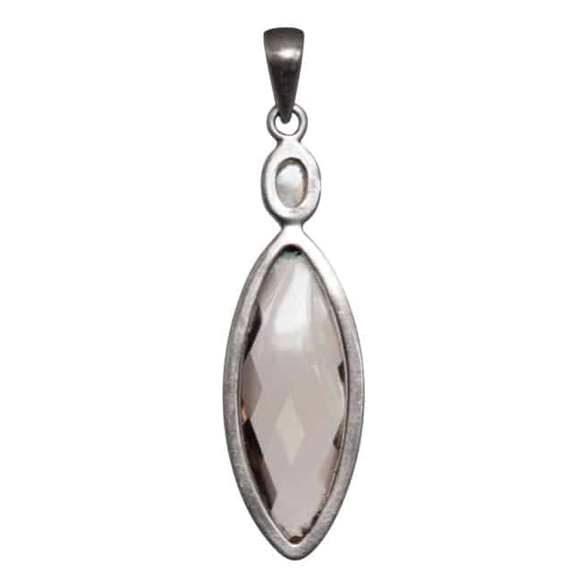 Pendentif Quartz Fumé Pierre de Lune – Image 4