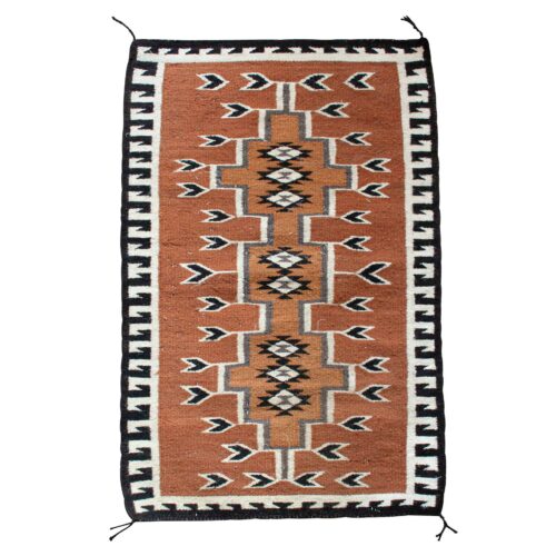 1970's Vintage Brown Kagletoh Navajo Rug
