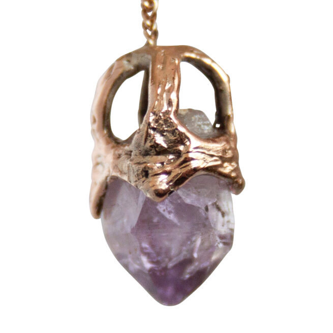 Pendule Améthyste Or 9 Carats – Image 5