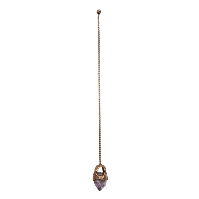Pendule Améthyste Or 9 Carats – Image 2