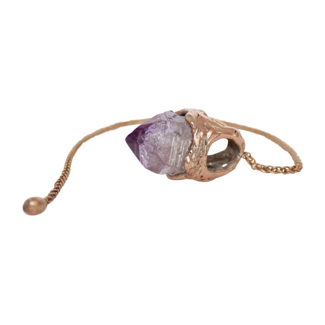 Pendule Améthyste Or 9 Carats – Image 9