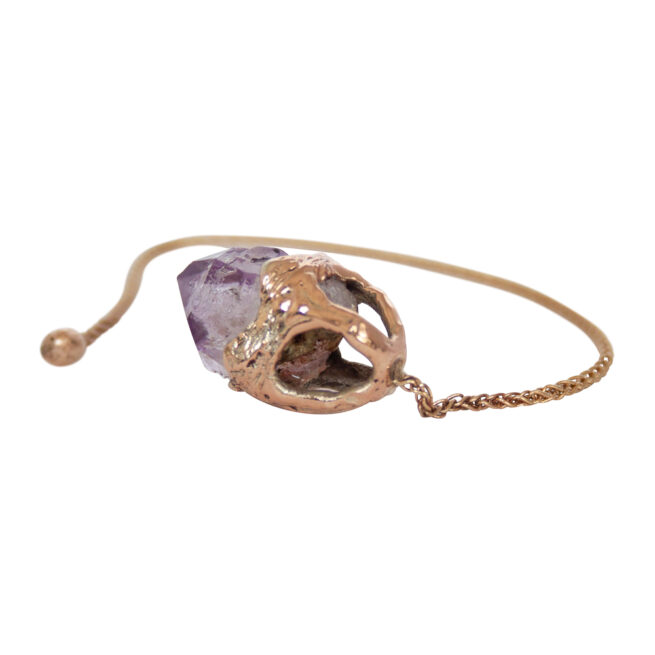 Pendule Améthyste Or 9 Carats – Image 8