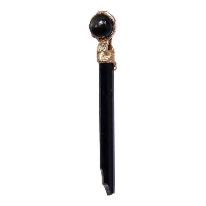 Pendentif Diopside Tourmaline Or 9 Carats – Image 3