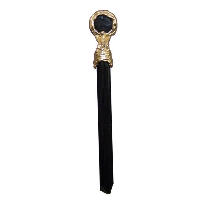 Pendentif Diopside Tourmaline Or 9 Carats – Image 4