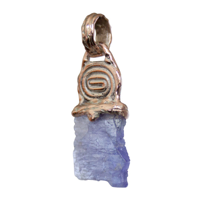 Pendentif Tanzanite Or 9 Carats – Image 3