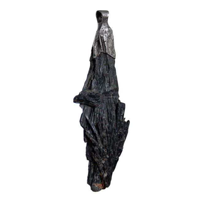 Pendentif Argent Kyanite Noire – Image 2