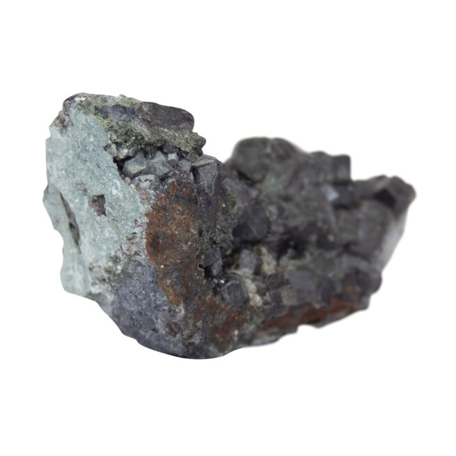 Black Melanite Andradite Garnet Cluster - Image 7