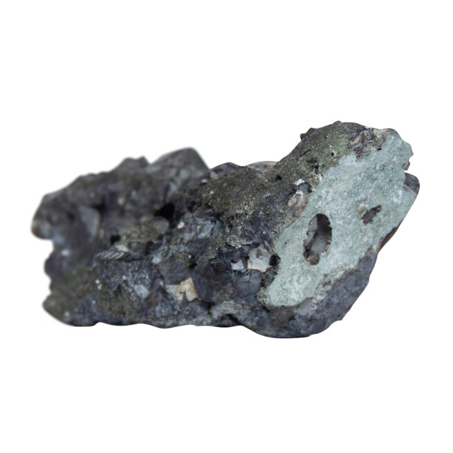 Black Melanite Andradite Garnet Cluster - Image 6
