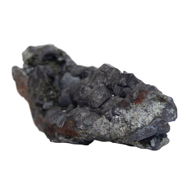 Black Melanite Andradite Garnet Cluster - Image 4