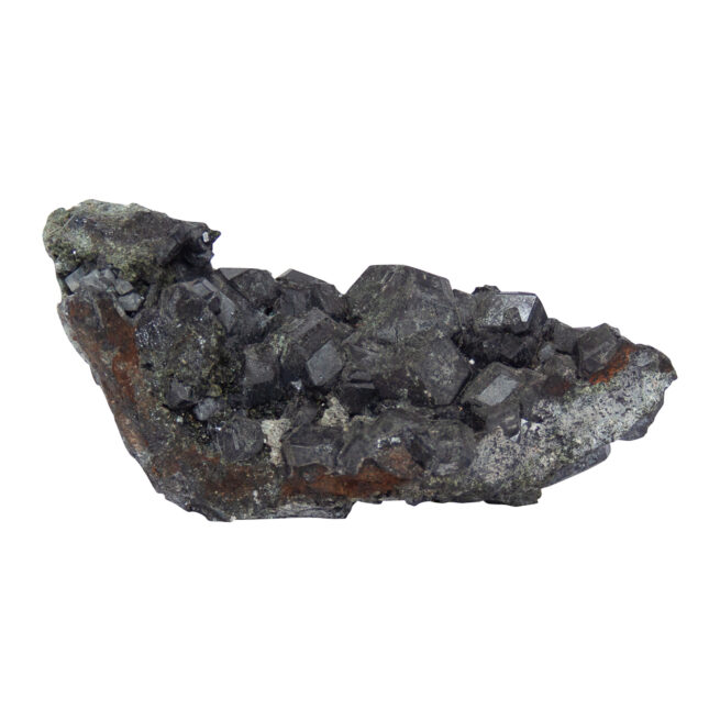 Black Melanite Andradite Garnet Cluster - Image 3