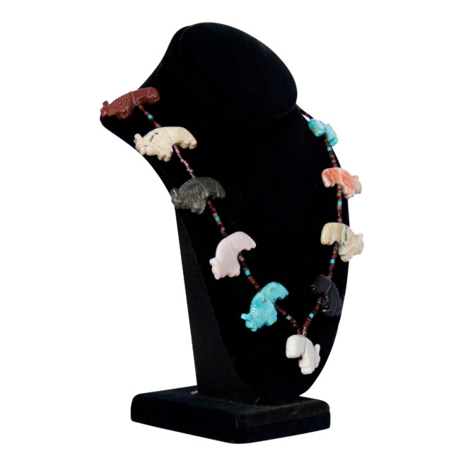 Buffalo Zuni Animal Necklace – Image 2