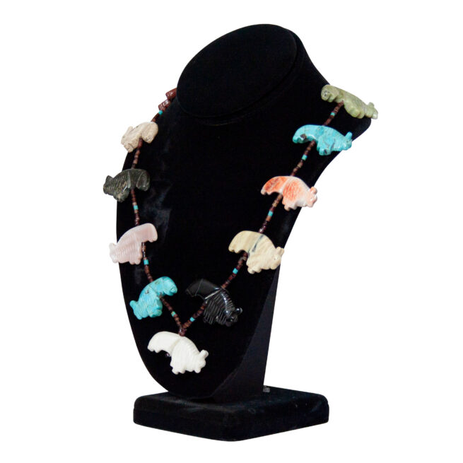 Buffalo Zuni Animal Necklace – Image 3