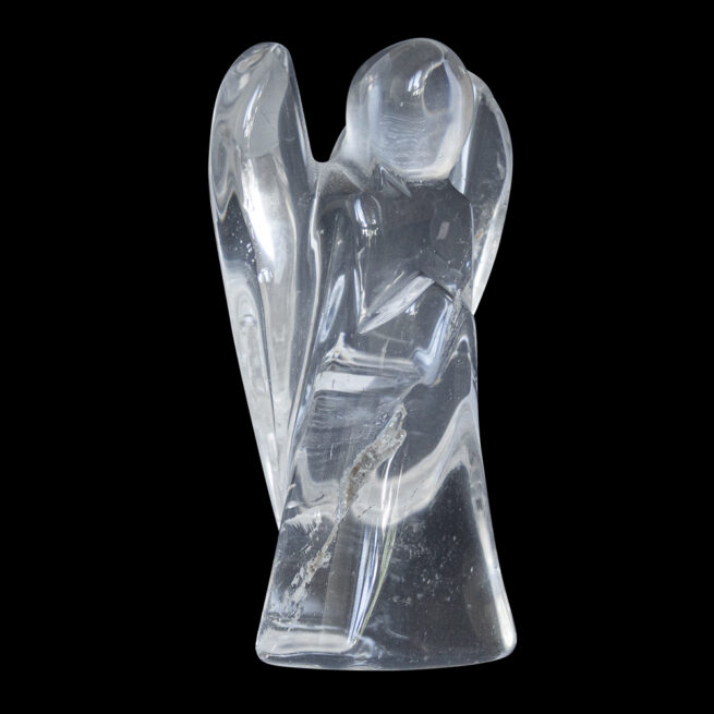 Statuette Ange Cristal Quartz Clair – Image 2