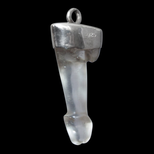 Clear Quartz Penis Pendant – Image 3