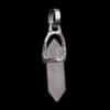 Pendentif Quartz Rose Double Terminaison – Image 2