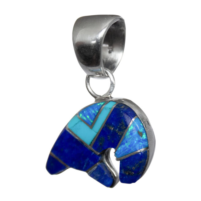 Evonne Rogers Zuni Bear Pendant - Image 3
