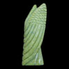 Green Serpentine Angel Carving - Image 4