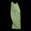Green Serpentine Angel Carving - Image 5