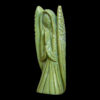Green Serpentine Angel Carving - Image 3