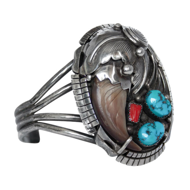 Jameson Lee Navajo Bear Claw Bracelet - Image 2